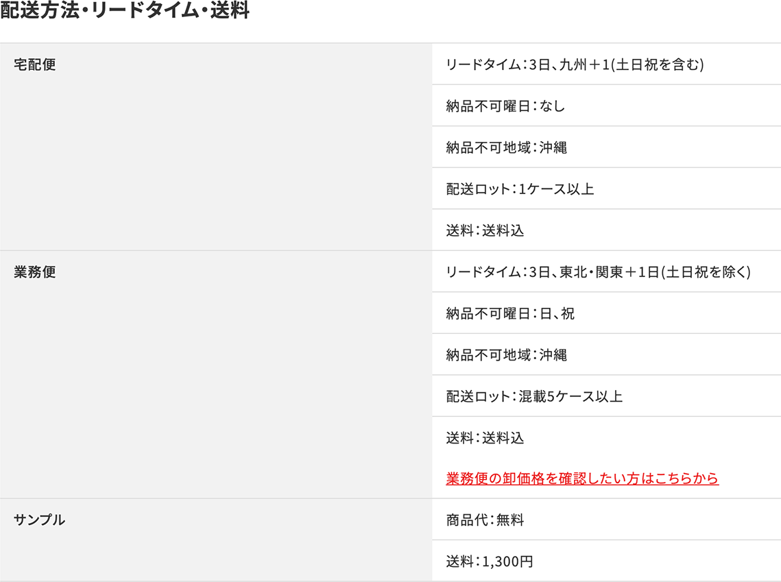 商品ページのキャプチャ